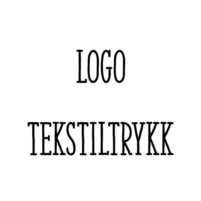 Hovedbilde Tekstiltrykk Logo inntil 10cm